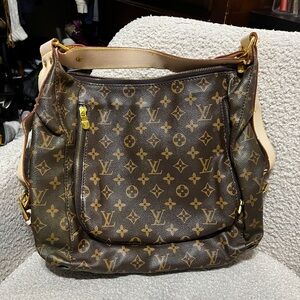 Brown Monogram Shoulder Bag